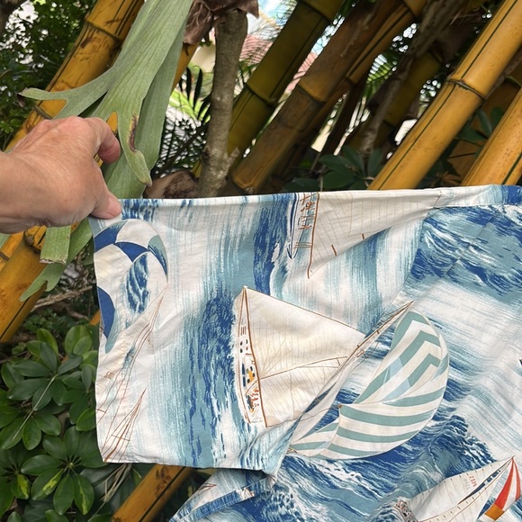 Vintage Ralph Lauren Men’s Boat print Shirt! - Picture 3 of 8